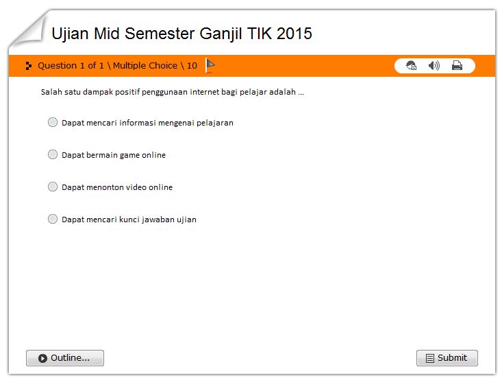 Kumpulan Soal Tik Smp